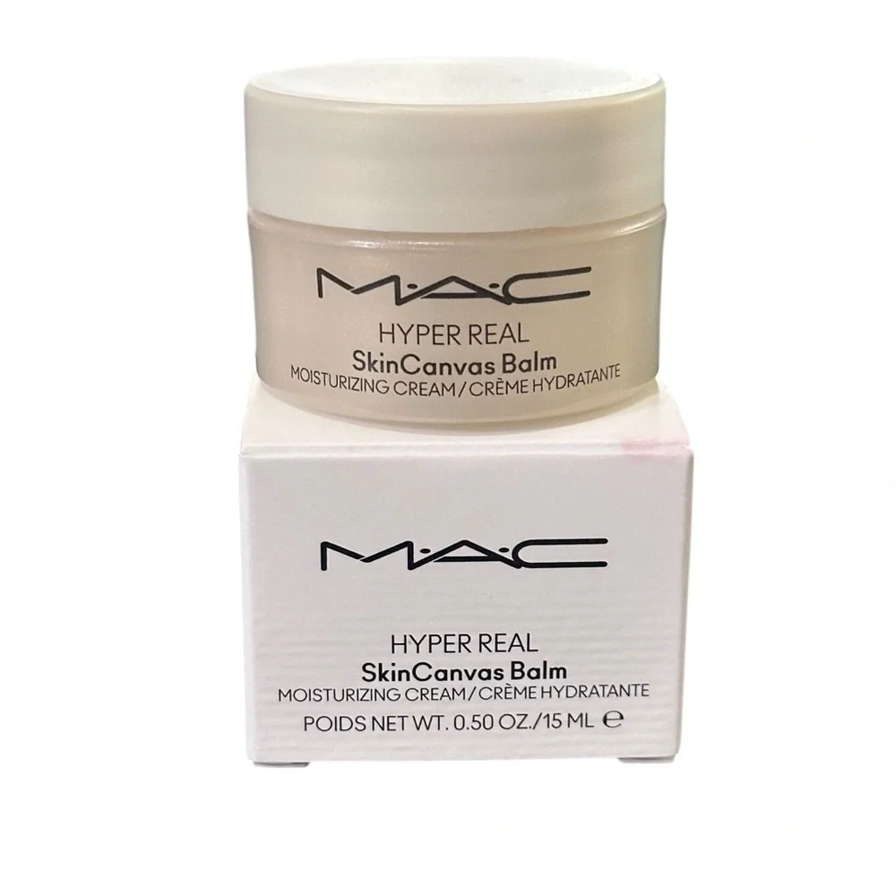 MAC Hyper Real SkinCanvas Balm Moisturizing Cream mini size .5 oz
